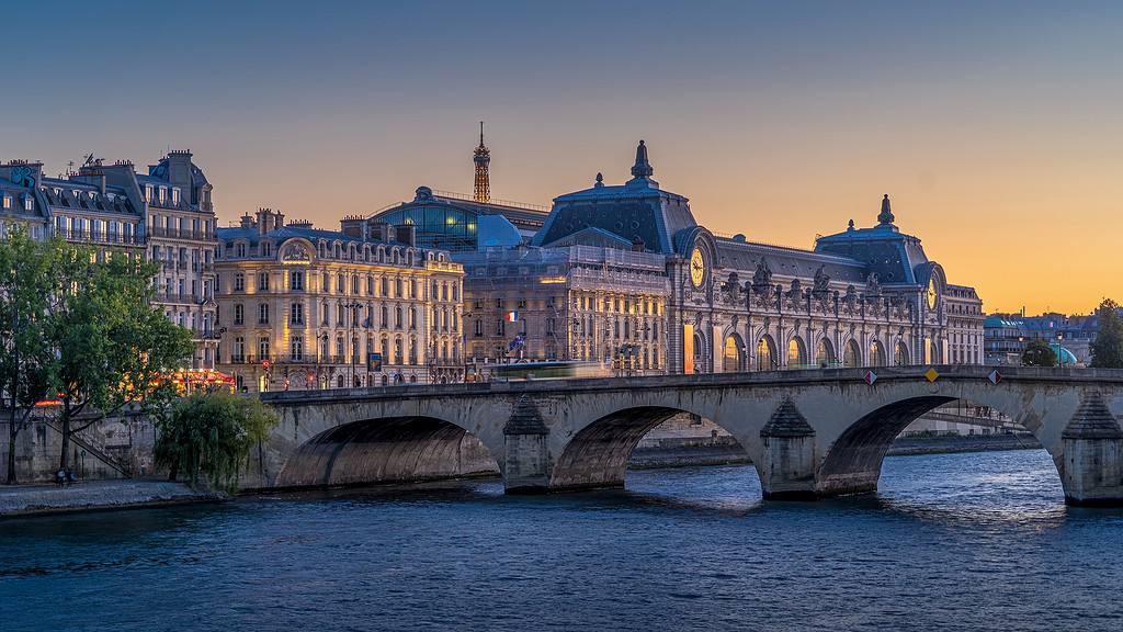 An image of a museum in Paris. France is just one of the countries where French is spoken.