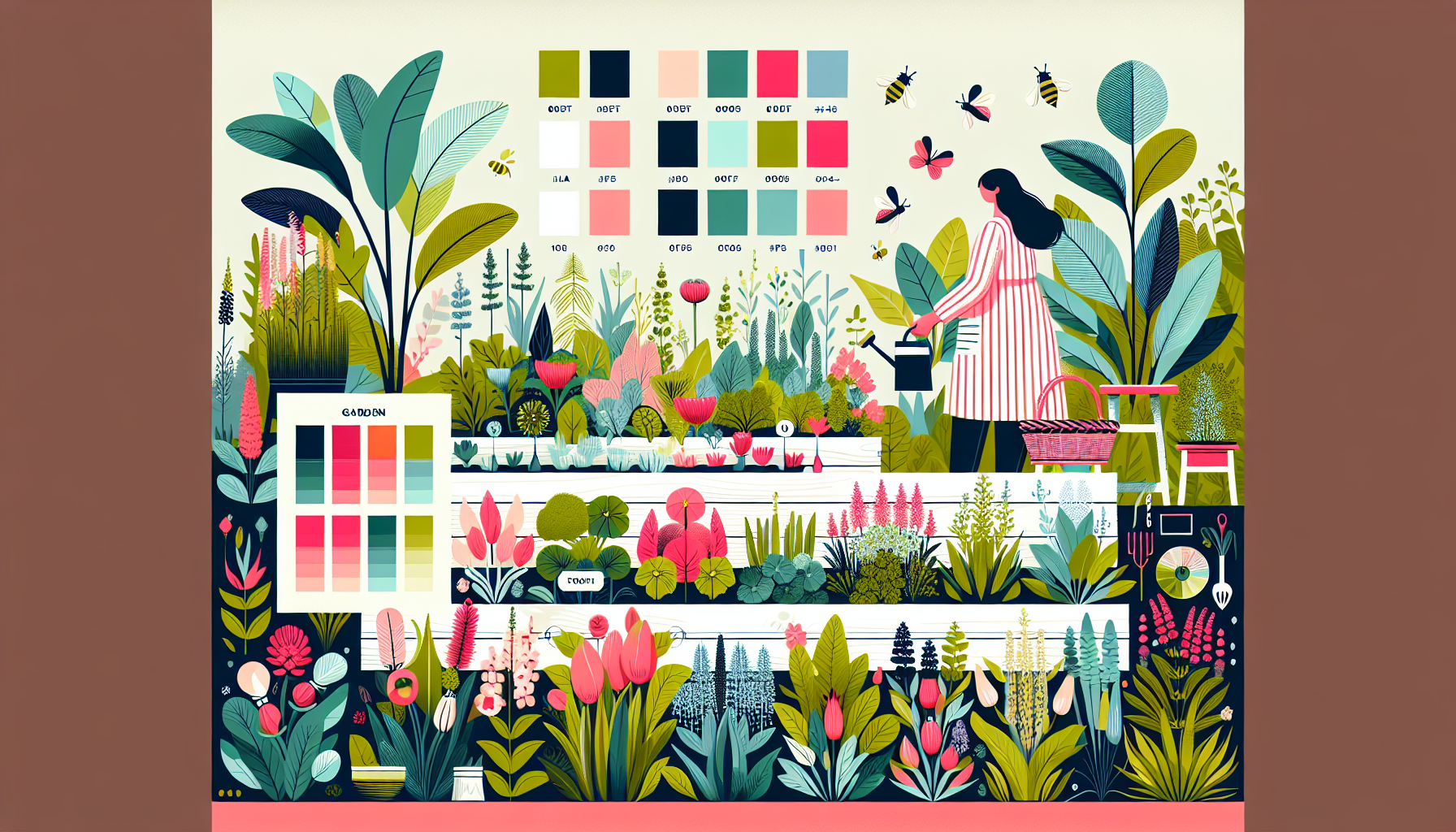 Gardening and French language